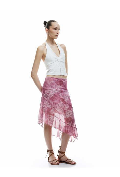 KOTON, Fusta asimetrica vaporoasa, Roz