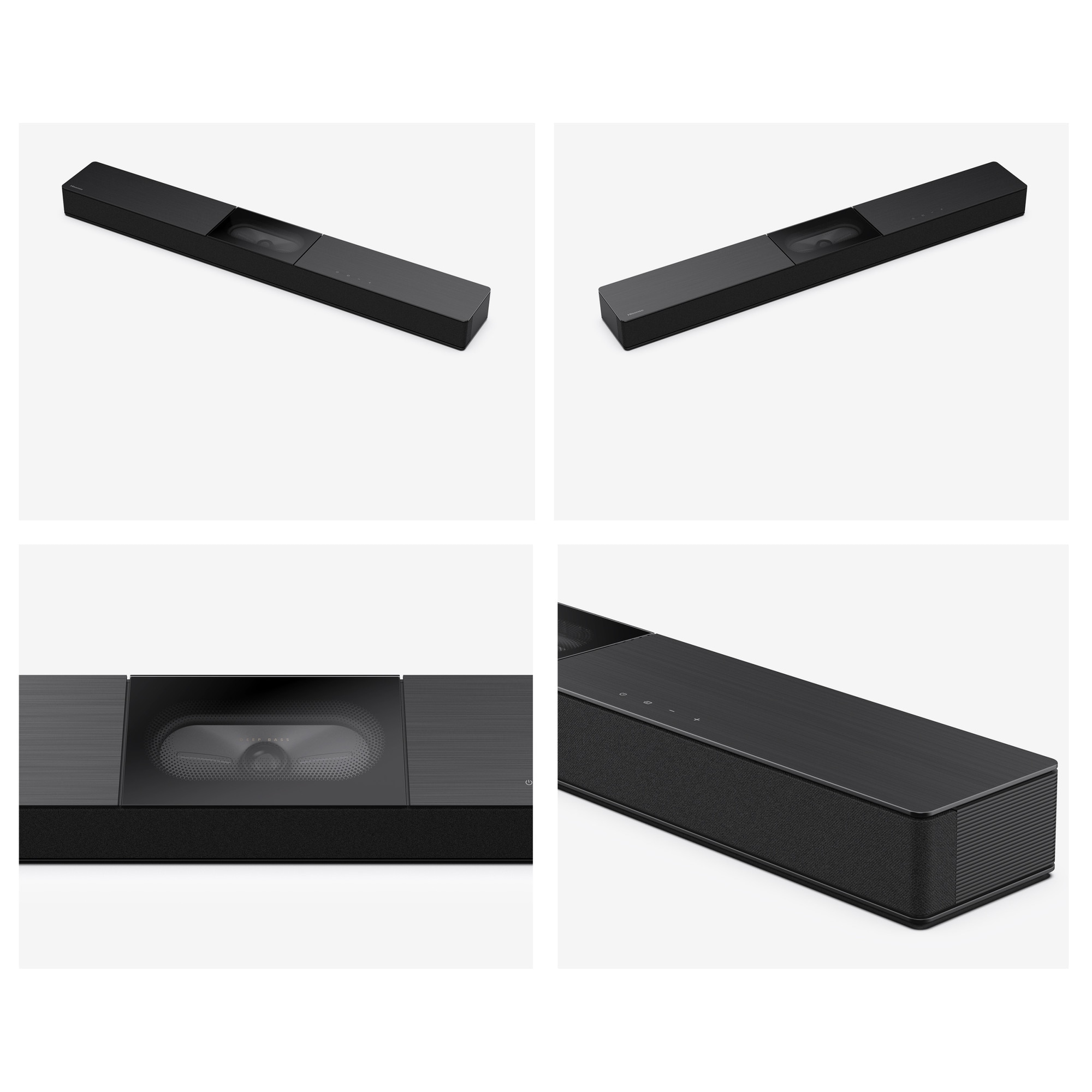 Soundbar 2.1, Hisense HS2000, subwoofer incorporat, Dolby Digital Plus, 800x105x60mm, negru