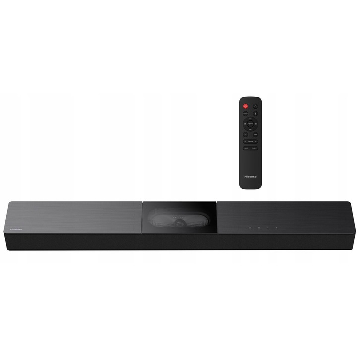 Саундбар 2.1, Hisense HS2000, вграден субуфер, Dolby Digital Plus, 800x105x60мм, черен