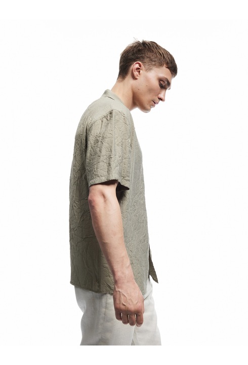 KOTON, Camasa din amestec de modal, Kaki, L