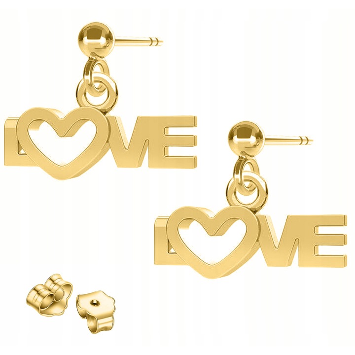 Cercei dama, Larezo, argint 925