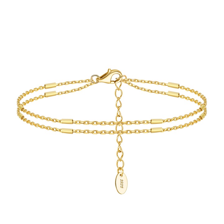 Bratara argint 925 placata cu aur 14K, BeSpecial, BRR199