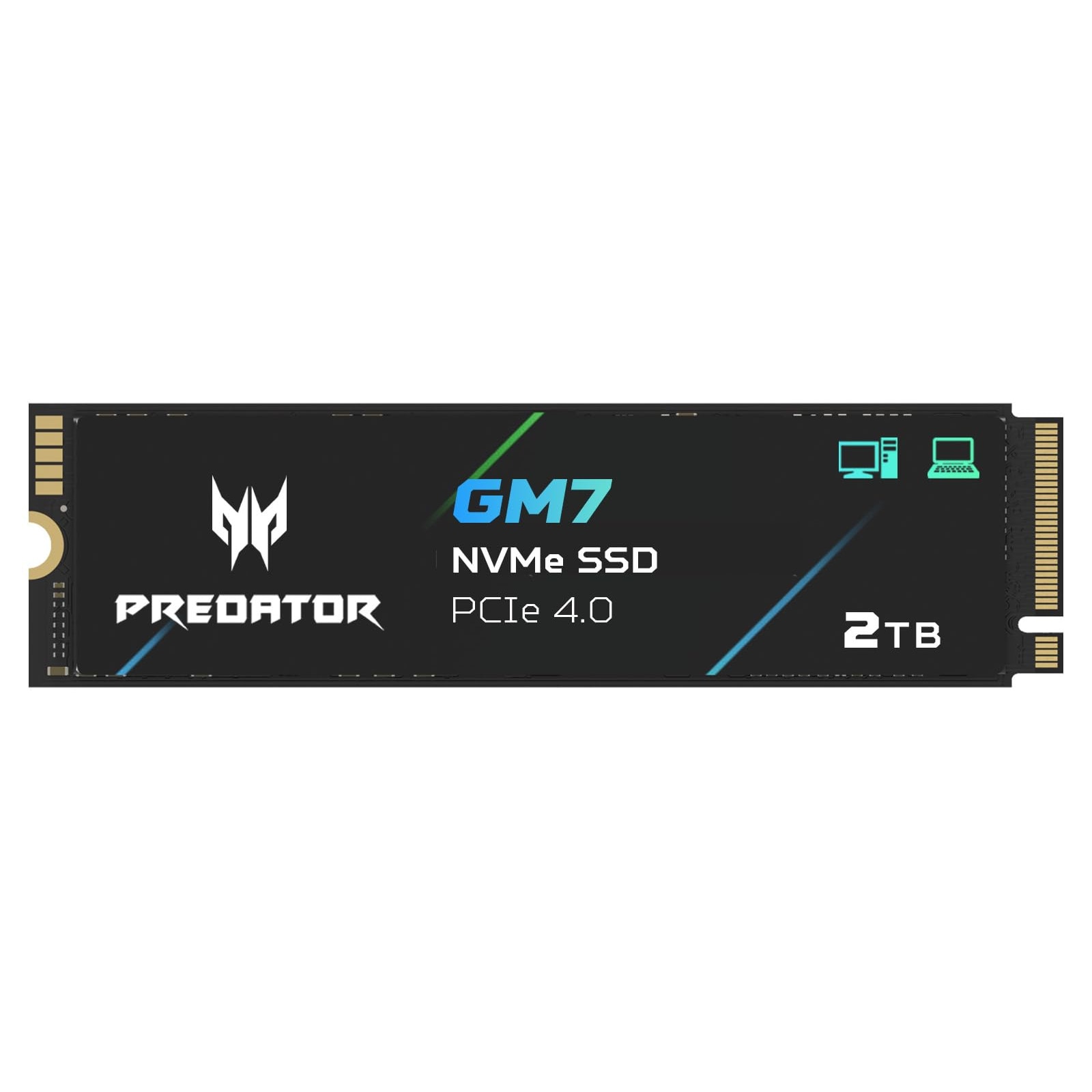 SSD M.2 Acer Predator, 2TB, PCIe 4.0, 7400MB/s, TLC NAND Flash