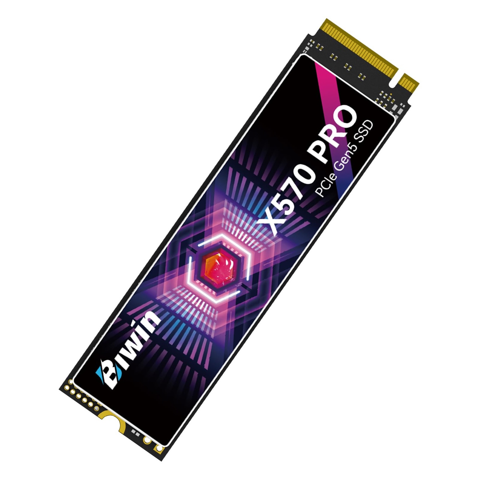 SSD Biwin Black Opal X570Pro Gen5 2TB, M.2 2280, PCIe 5.0, citire 14000MB/s