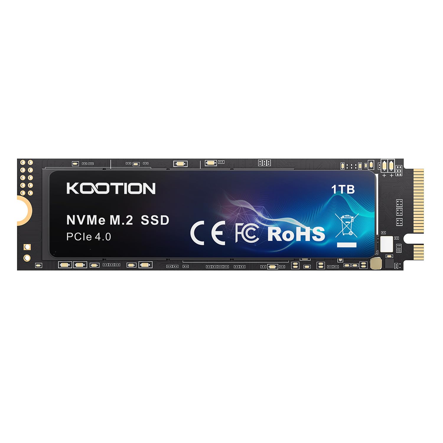 [新品]SSD 1TB PCIe gen4 7400ms kootion SSD Kootion 1TB NVMe PCIe 4.0 M.2, 5200MB/s citire, 4500MB/s