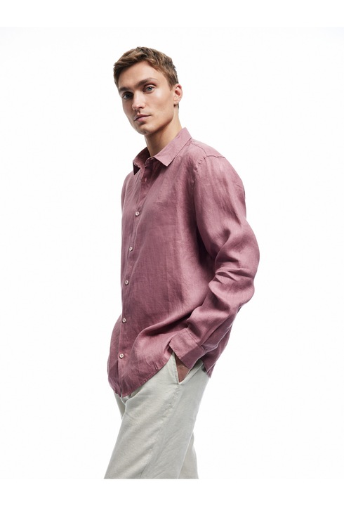 KOTON, Camasa de in cu nasturi, Roz