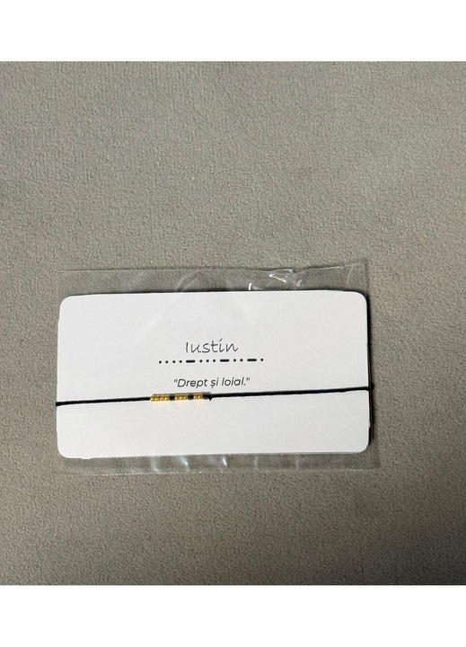 Bratara Cod Morse – Iustin