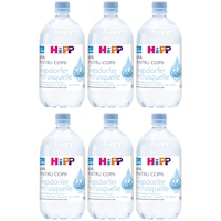 Pachet Apa naturala pentru copii Hipp, 6 x 1L