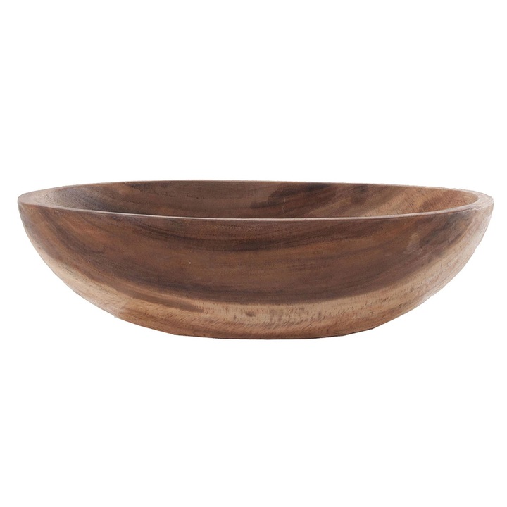 Bol maro din lemn 51 cm Nakulu Vical Home