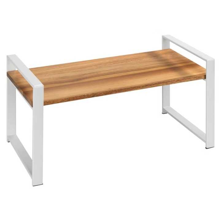 Raft maro/alb din metal 40 cm Louisa Wenko