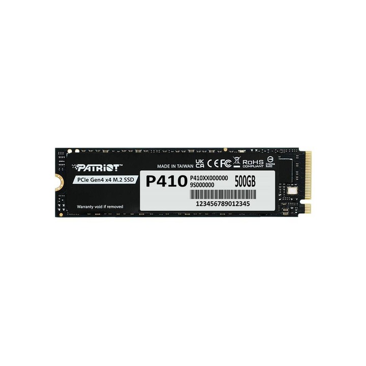 SSD PATRIOT MEMORY Viper P410 M.2 PCI-Ex4 NVMe 1.4 500GB