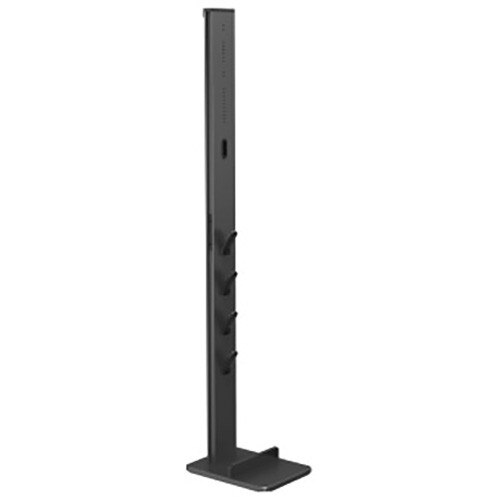 Organizator Xavax de baza pentru aspiratoare cu baterii, 29.5 x 22 x 128 cm, negru