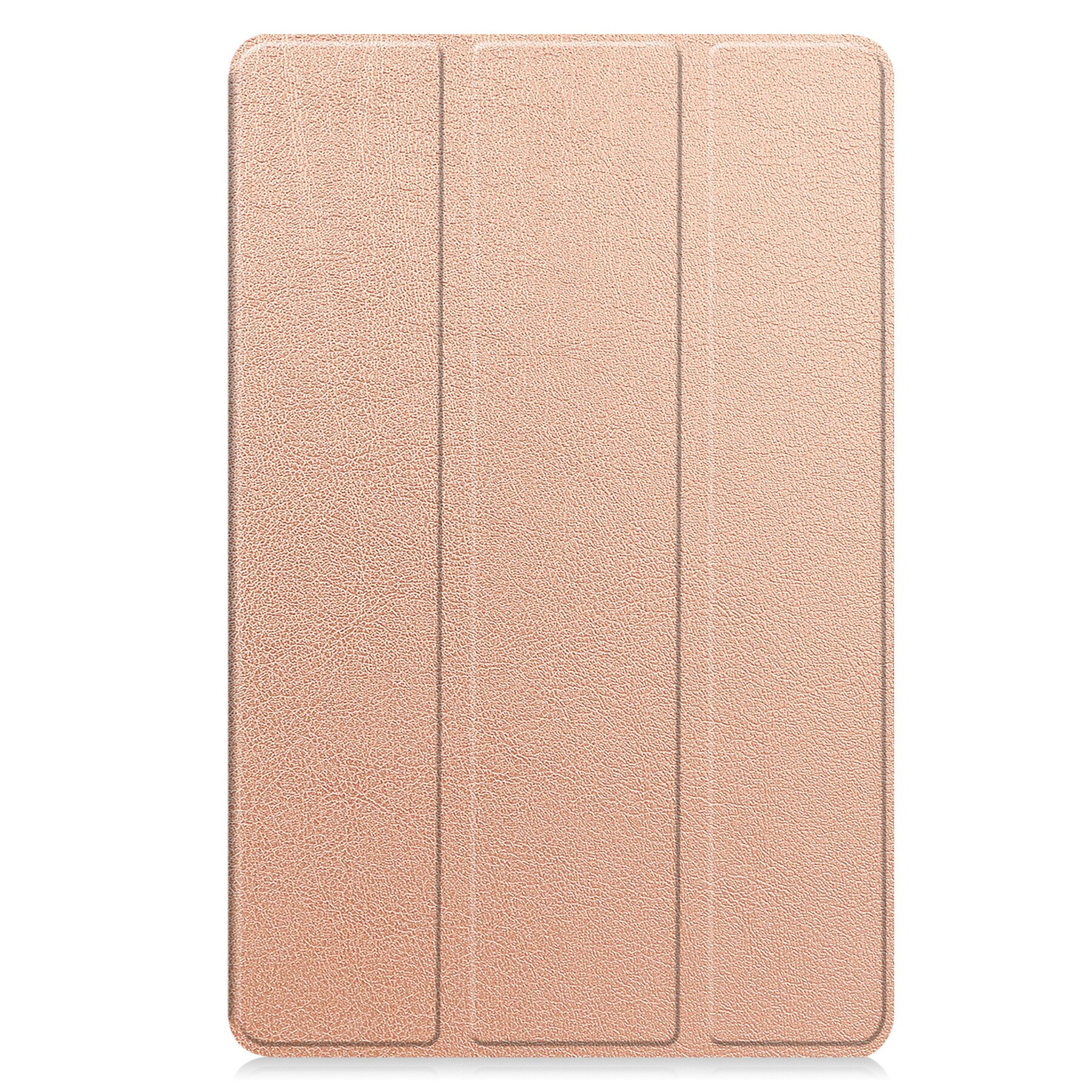 Husa tableta DDOLI, pentru Lenovo Yoga Tab Plus 12.7 inch, suport integrat, inchidere magnetica, Roz