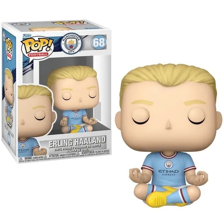 Фигурина Funko POP! Football: Manchester City - Erling Haaland #68