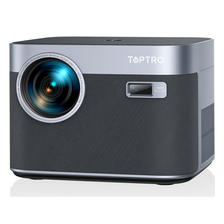 Проектор 4K TOPTRO, 25000 лумена, WiFi6, Bluetooth, Full HD, 16:9