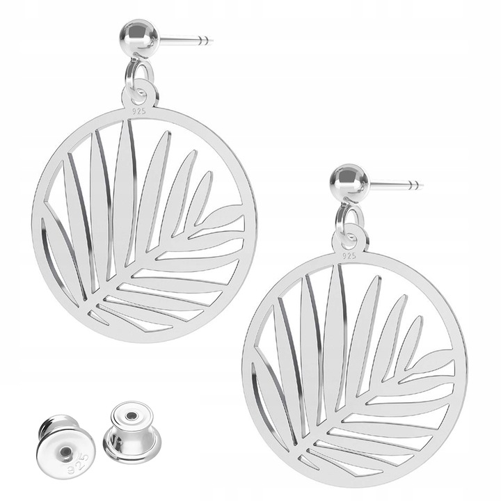 Cercei dama, Larezo, argint 925, înălțime pandantiv 19cm, argintiu, set cu cutie pentru bijuterii