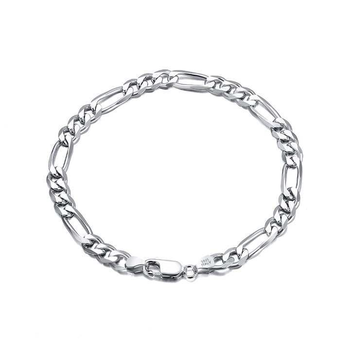Bratara argint 925 placata cu rodiu, BeSpecial, BRR115