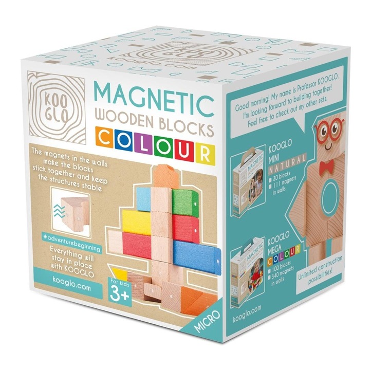 Set de constructie KOOGLO, Multicolor, 3+