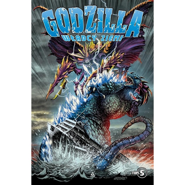 Godzilla. Wladci Ziemi T.5, benzi desenate, AMBER, 17-20, multicolor