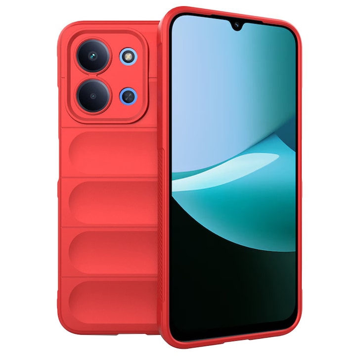 Защитен калъф, съвместим с Xiaomi Redmi 15C 4G / Redmi 15C 5G, Tim, червен