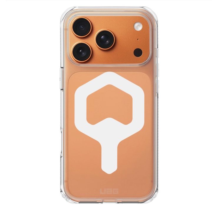 Husă pentru telefon, UAG, MagSafe, Argintiu, iPhone 17 Pro Max