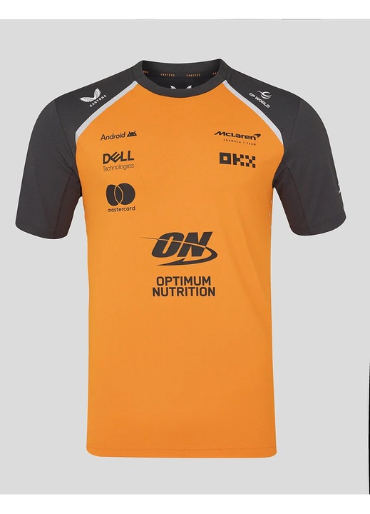 Tricou bărbați Castore McLaren F1 Setup, 43975, Portocaliu