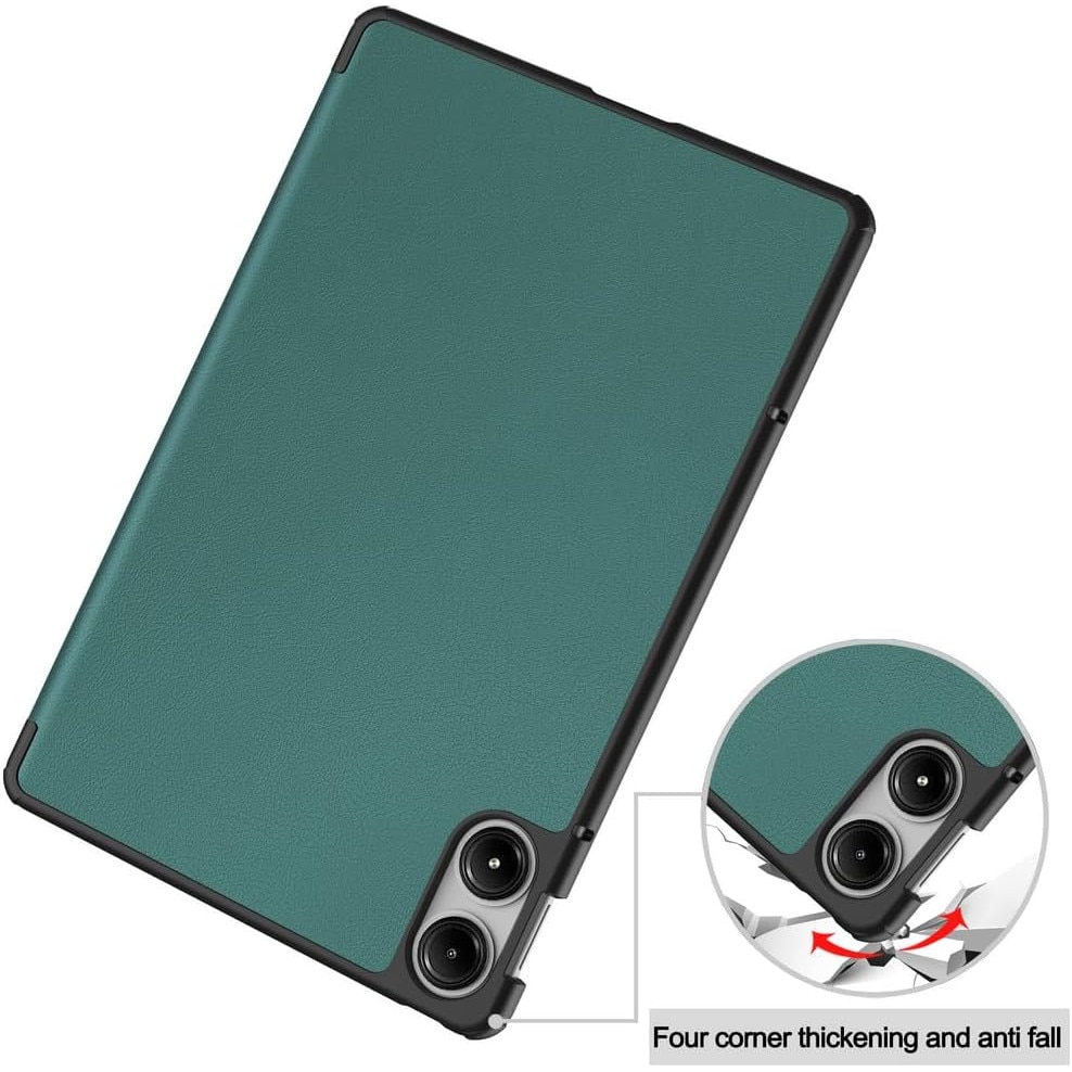 Husa Sigloo pentru tabletă Xiaomi Redmi Pad Pro 12.1", Slim, Tri-Fold, Verde, 12.1"
