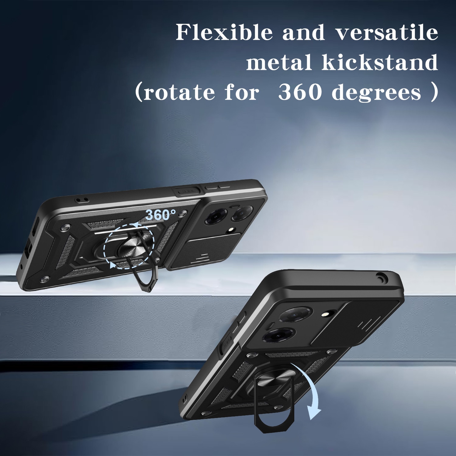 Husa pentru Honor X5c Plus - Techsuit CamShield Series - Black