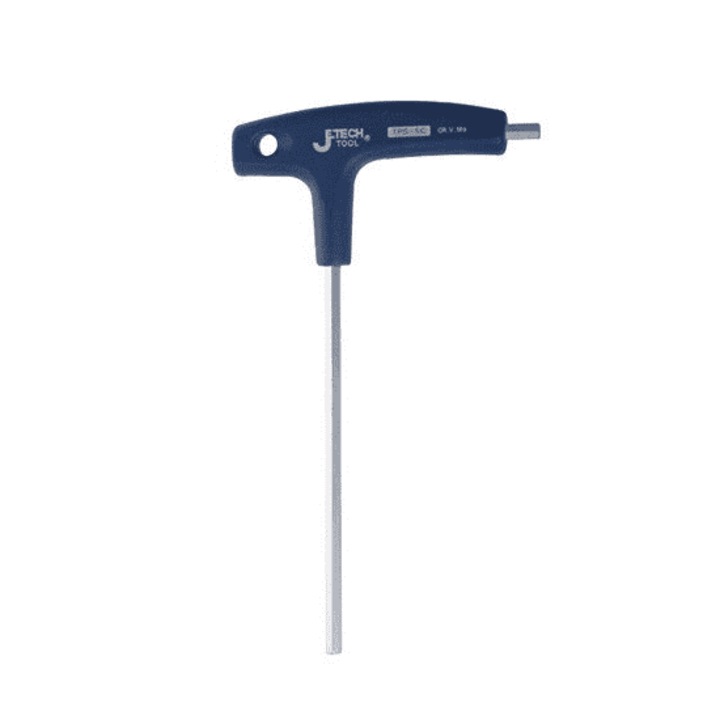 Cheie imbus cu maner tip T JeTech TPS-6C, Ø6 mm, albastru