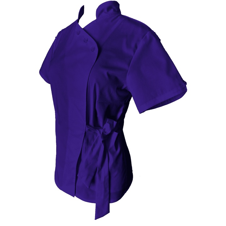 Halat Medical Dama Pe Stil, Poliester, Albastru Electric, M