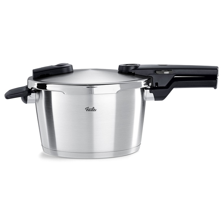 Fissler Vitaquick Premium kukta, rozsdamentes acél, 4,5 l, 22 cm, 2 főzési szint
