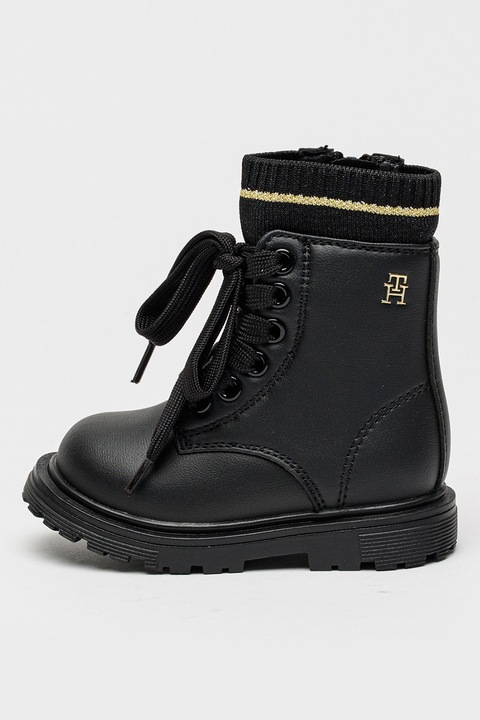 Tommy Hilfiger, Ghete cu siret, Auriu/Negru