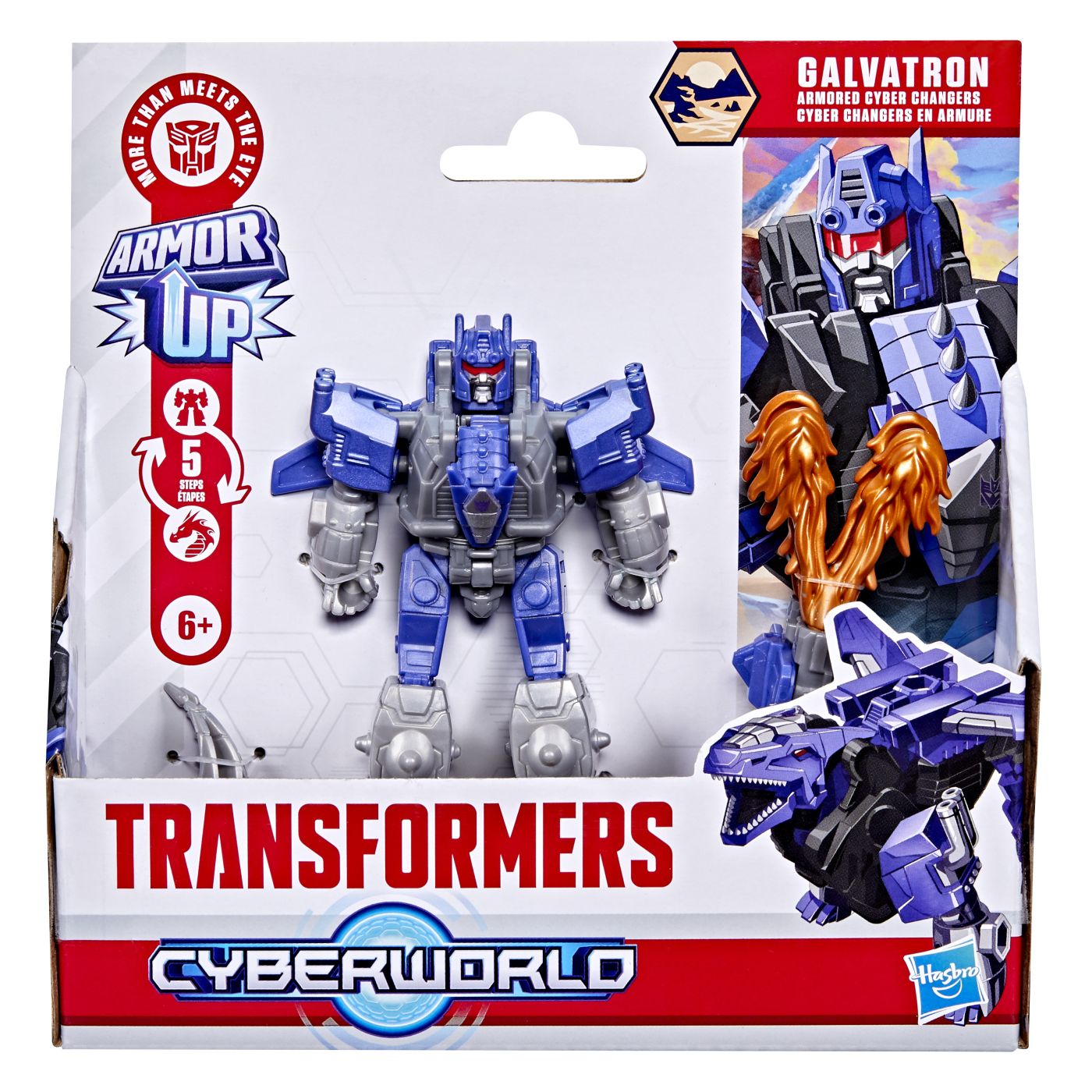 Figurina Transformers Cyberworld - Armored Up, Galvatron