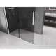 Mexen Velar zuhanyfal walk-in 160 x 200 cm, grafit 8 mm, fehér - 871-160-000-43-20