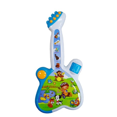 Chitara Jucarie Cu Touch Melodii Si Proiectie Cu Imagini Emag Ro