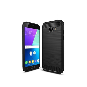 Husa Spate Forcell Carbon Pro Samsung A3 2017 A320 Black Husa Spate Forcell Carbon Pro Samsung A3 2017 A320 Black