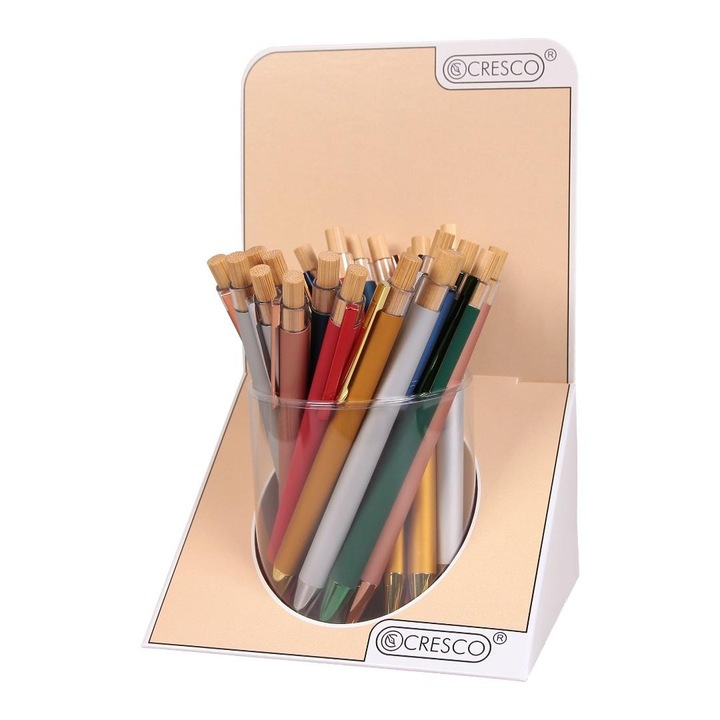 Automata mechanikus ceruzák, CRESCO, 36 darab, többszínű