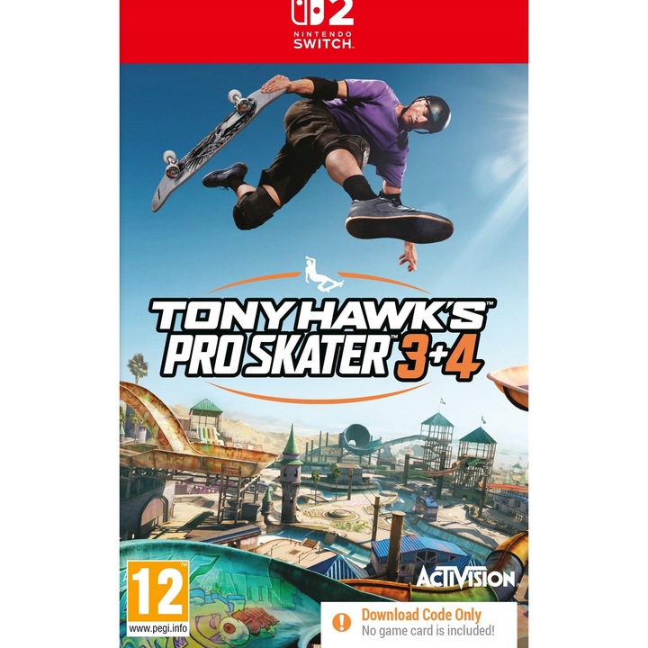 Licenta Joc Tony Hawk's Pro Skater 3 + 4 Nintendo Switch 2 Key (Cod Activare Instant)