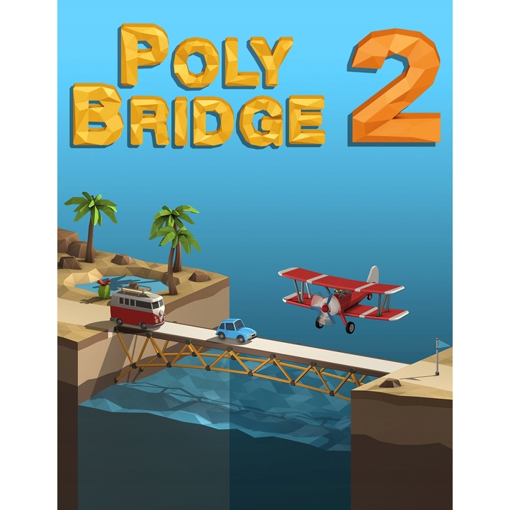 Licenta Joc Poly Bridge 2 Pc Key Steam (Cod Activare Instant)