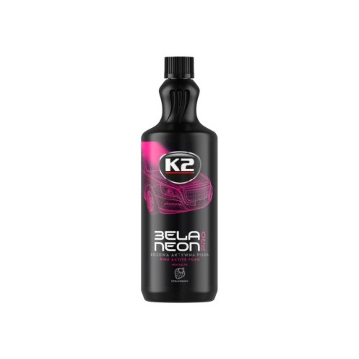 Активна цветна пяна с аромат на ягода K2 Bela NEON Pro 1л
