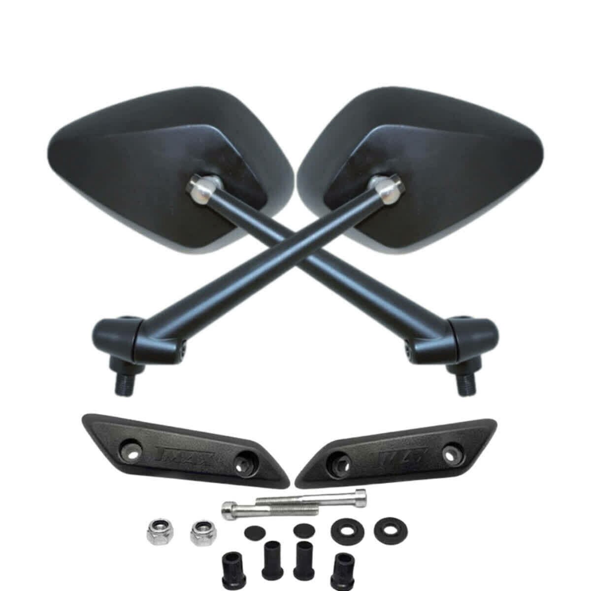 Set oglinzi pliabile pentru ghidon FAR, aluminiu, TMAX 2022, 530