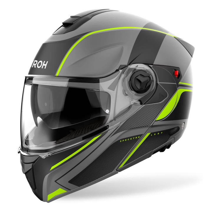 Каска за мотор AIROH Specktre, 2-в-1, сива, XL