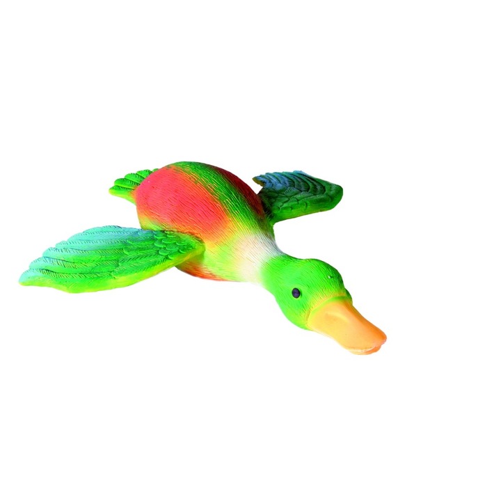 Jucarie Trixie rata zburatoare cu sunet original 30 cm