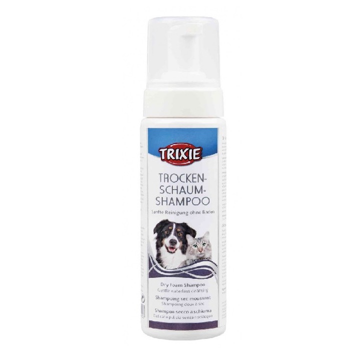 Trixie 29411 száraz hab sampon kutyáknak és macskáknak, 450 ml