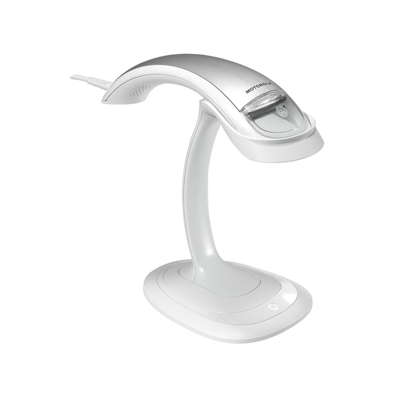 Cititor coduri de bare Motorola Symbol DS4800, USB, stand, alb