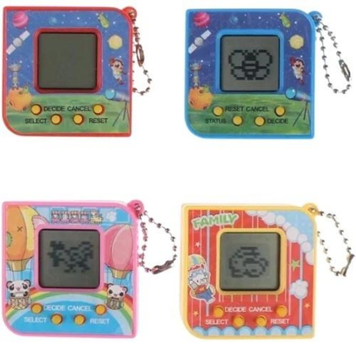 Tamagotchi electronic, MAKSIK, set, multicolor, 5x7cm