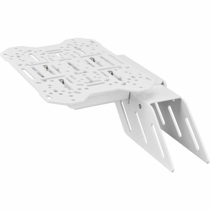 Стойка за стена Oplite Full Force GTR S8, бяла, 40см