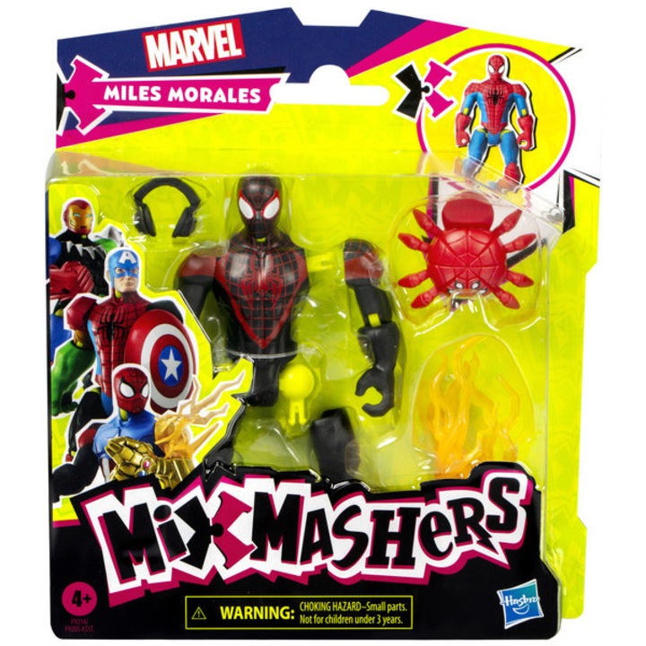 Figurine de acțiune, Hasbro, Spider-Man, multicolor, cu articulații mobile