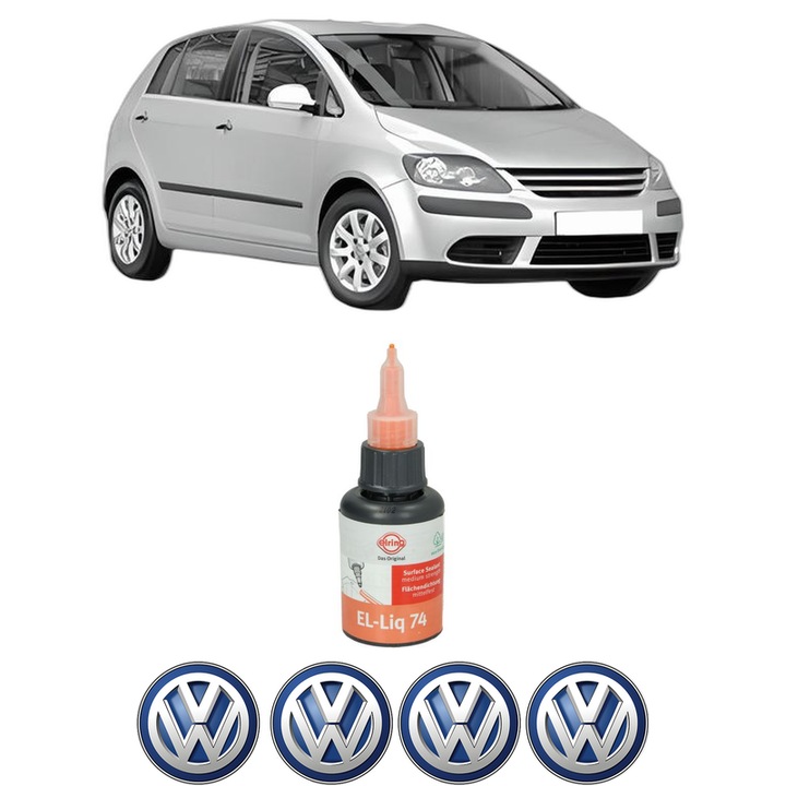 Set garnitura chiuloasa capac culbutori Volkswagen GOLF PLUS V (5M1, 521) 1.6 TDI din 2009-2013 KW 77 CP 105 CMC 1598, Auto, Elring, 4x Stikere auto cu Volkswagen