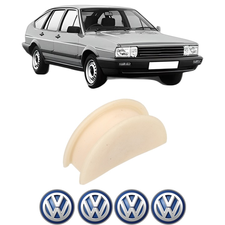 Set garnitura chiuloasa capac culbutori Volkswagen PASSAT B2 (32B) 1.3 din 1980-1986 KW 44 CP 60 CMC 1297, Auto, Elring, 4x Stikere auto cu Volkswagen